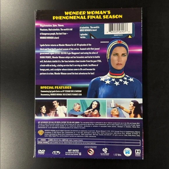 Wonder Woman: The Complete Third Season - DVD Set - Picture 2 of 11